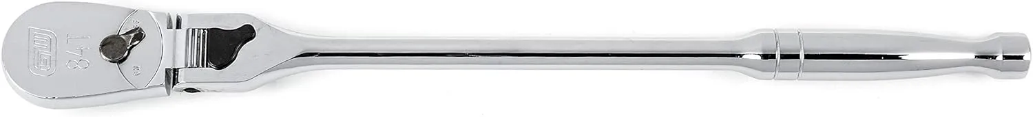 GEARWRENCH 1/2" Drive 84 Tooth Locking Flex Head Teardrop Ratchet 17" - 81362A-07