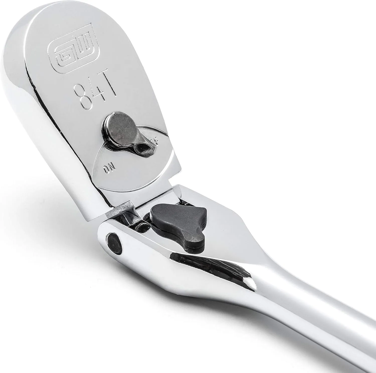 GEARWRENCH 1/2" Drive 84 Tooth Locking Flex Head Teardrop Ratchet 17" - 81362A-07