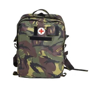 Genuine Dutch Military medic backpack paramedic rucksack waterproof DPM camo NEW