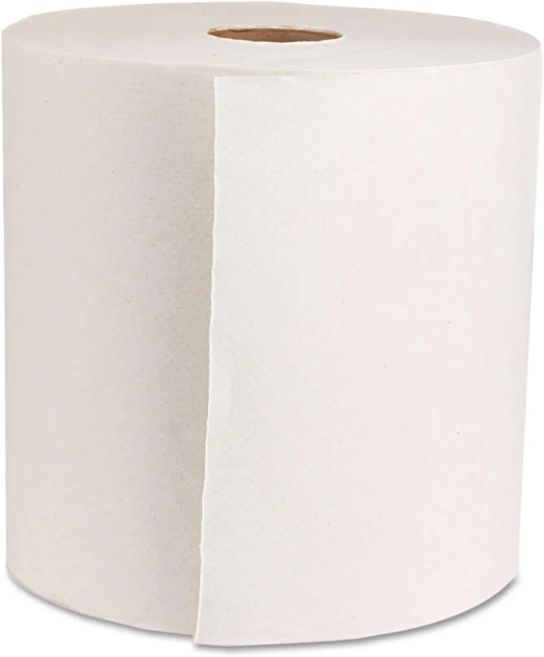 Genuine Joe GJO22700 Hard Wound Roll Towel, 800' Length x 7-8/9" Width, White (Case of 6)