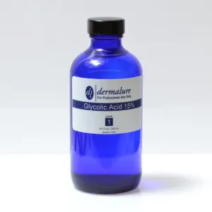 Glycolic Acid Peel 15% 8oz. 240ml Pro Size (Level 1 pH 1.7)