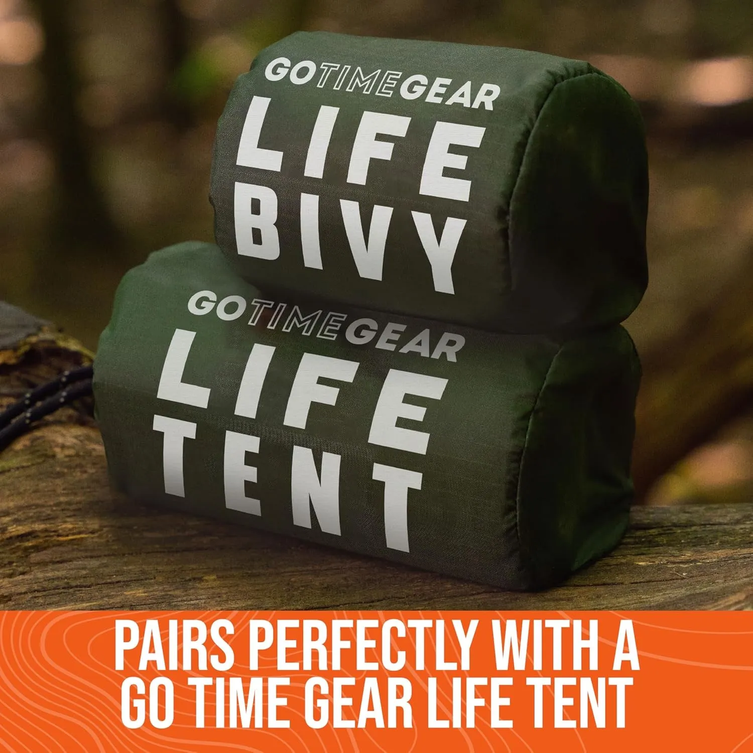 Go Time Gear Life Bivy Sack - Emergency Survival Sleeping Bag
