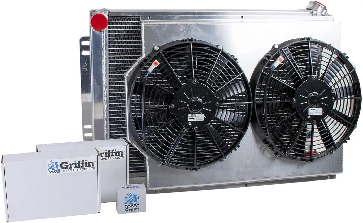 Griffin Radiator 8-7009 ComboUnit, Fits: 67-69 Camaro, 64-67 Chevelle, 67-69 Firebird
