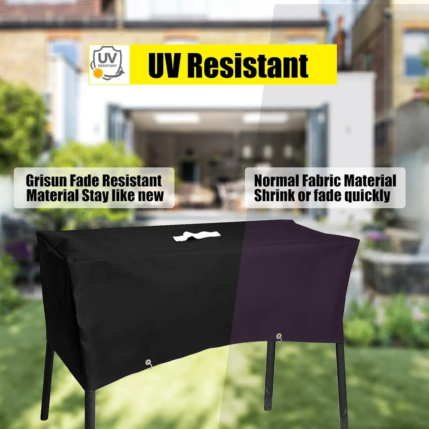 Grisun Patio Stove Cover for Camp Chef 2 Burner Stove, Grill Cover for Camp Chef Stove EX60P, EX60LW, EX60PP, EX60B, EX280LW and More, for Camp Chef Accessories