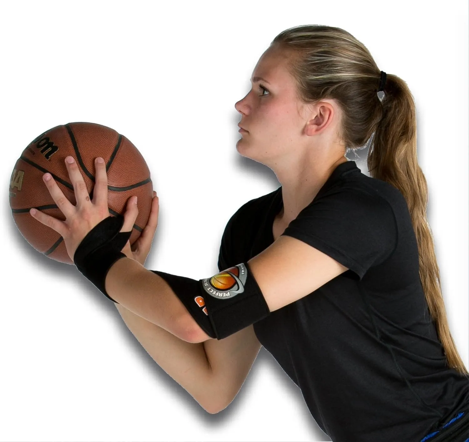 Guide or Off Hand Shooting Device Wrap Strap Basketball Shooting Aid Stop Thumbing The Basketball