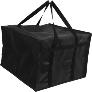 Healifty Insulated Food Warmer Bag with Handles Capacity Bag for Takeout Cakes and Pizzas Lightweight Portable Food Carrier with Flat Bottom for Stable Placement