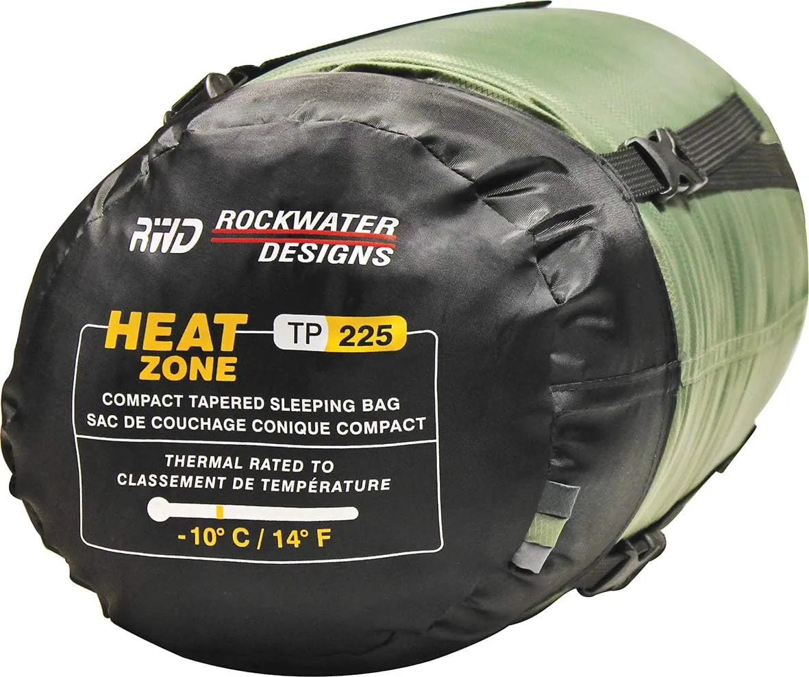 Heat Zone Tapered Sleeping Bag -10°C/14°F 3-season Compact