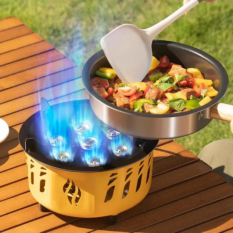 High Power 20000W Portable Camping Stove, Windproof Multi Gas Burner