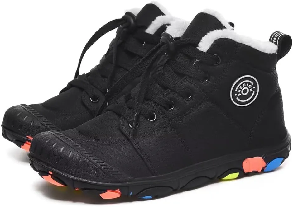 Hike Kids - Waterproof Barefoot Winter Shoes for Kids