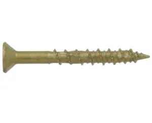 Hillman POWERPRO ONE No. 8 x 1-1/2 in. L Star Flat Head Bronze Steel Multi-Material Screw 25 pk