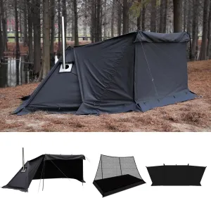 Himalaya Camping Tent Combination Pack, Hot Tent with Stove Jack Insulated Tent Outdoor Shelter for Camping Hiking