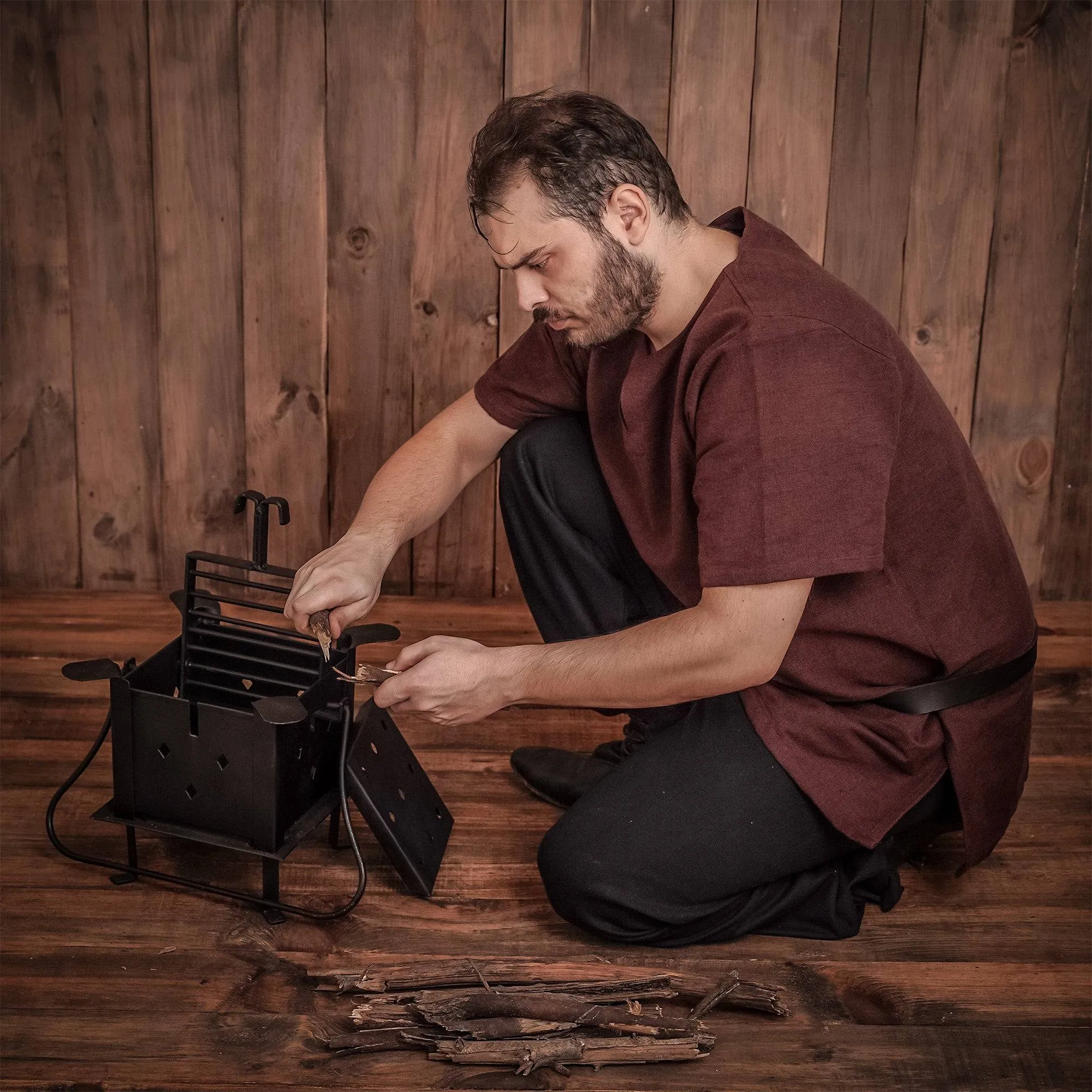 Historic Replica of Ancient Roman Cooking Stove and Barbeque Grill