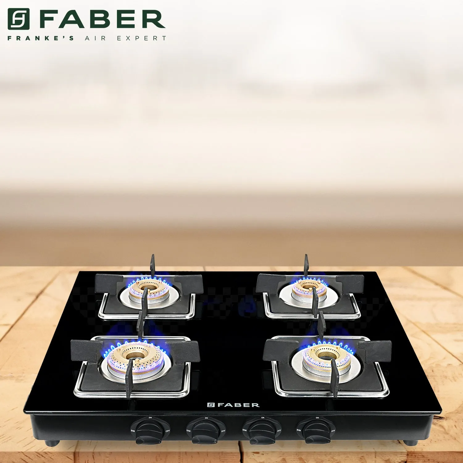  HOB COOKTOP PEARL 4BB BK