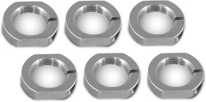 Hornady Sure-Loc Lock Rings, 6 Pack, 044606 - Fits on Standard 7/8-14 Inch Threaded Dies & Accessories - Split Ring Design Die Lock Rings Applies Constant Pressure & Wrench Flats for Easy On/Off