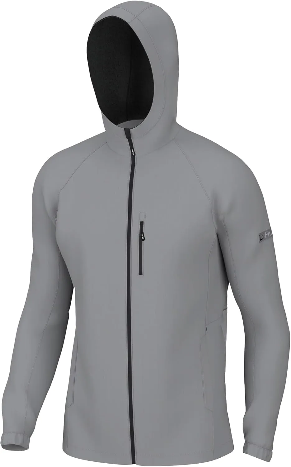 HUK Men's Rover, Waterproof & Wind-Resistant Jacket with Hood