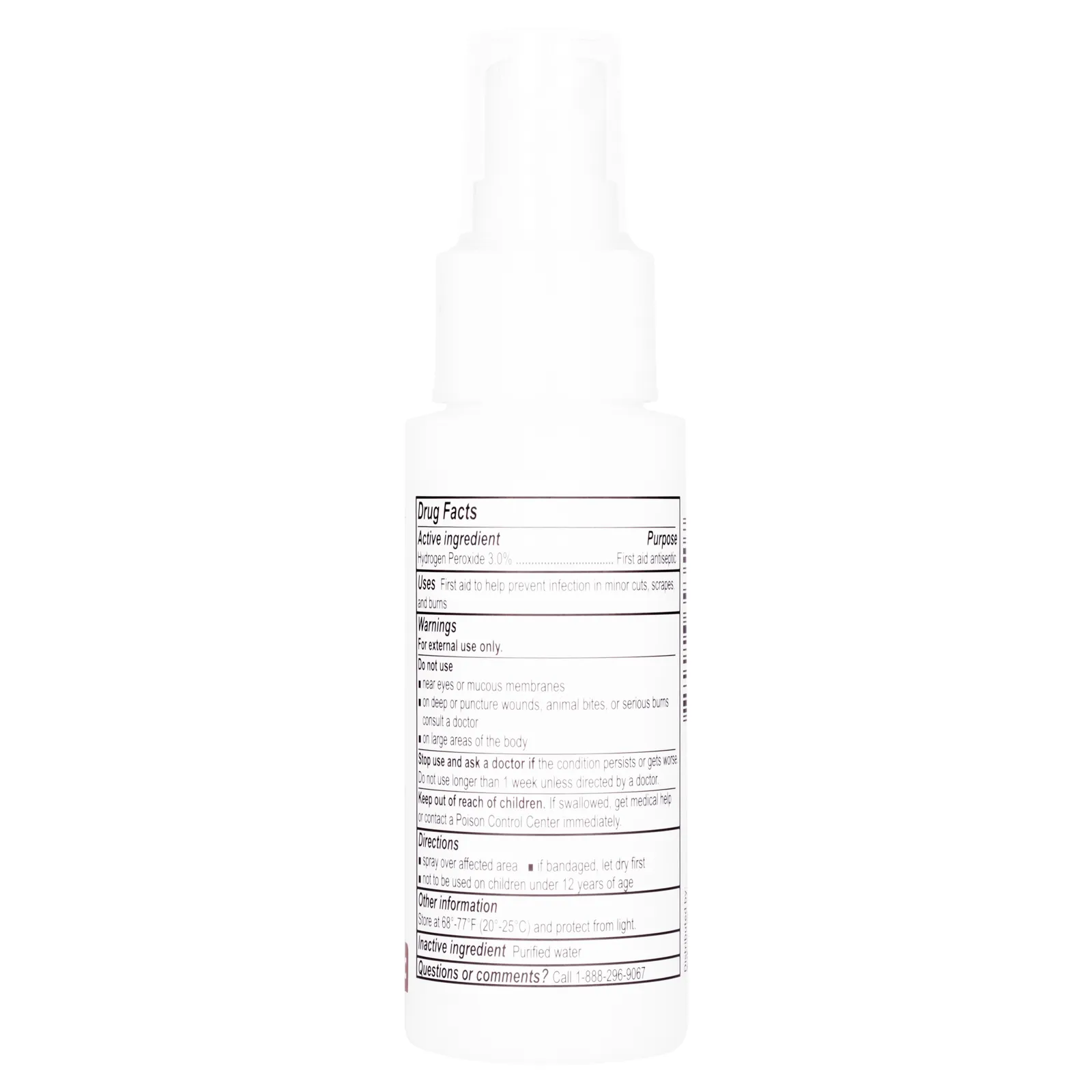 Hydrogen Peroxide Spray Travel Size 2 oz