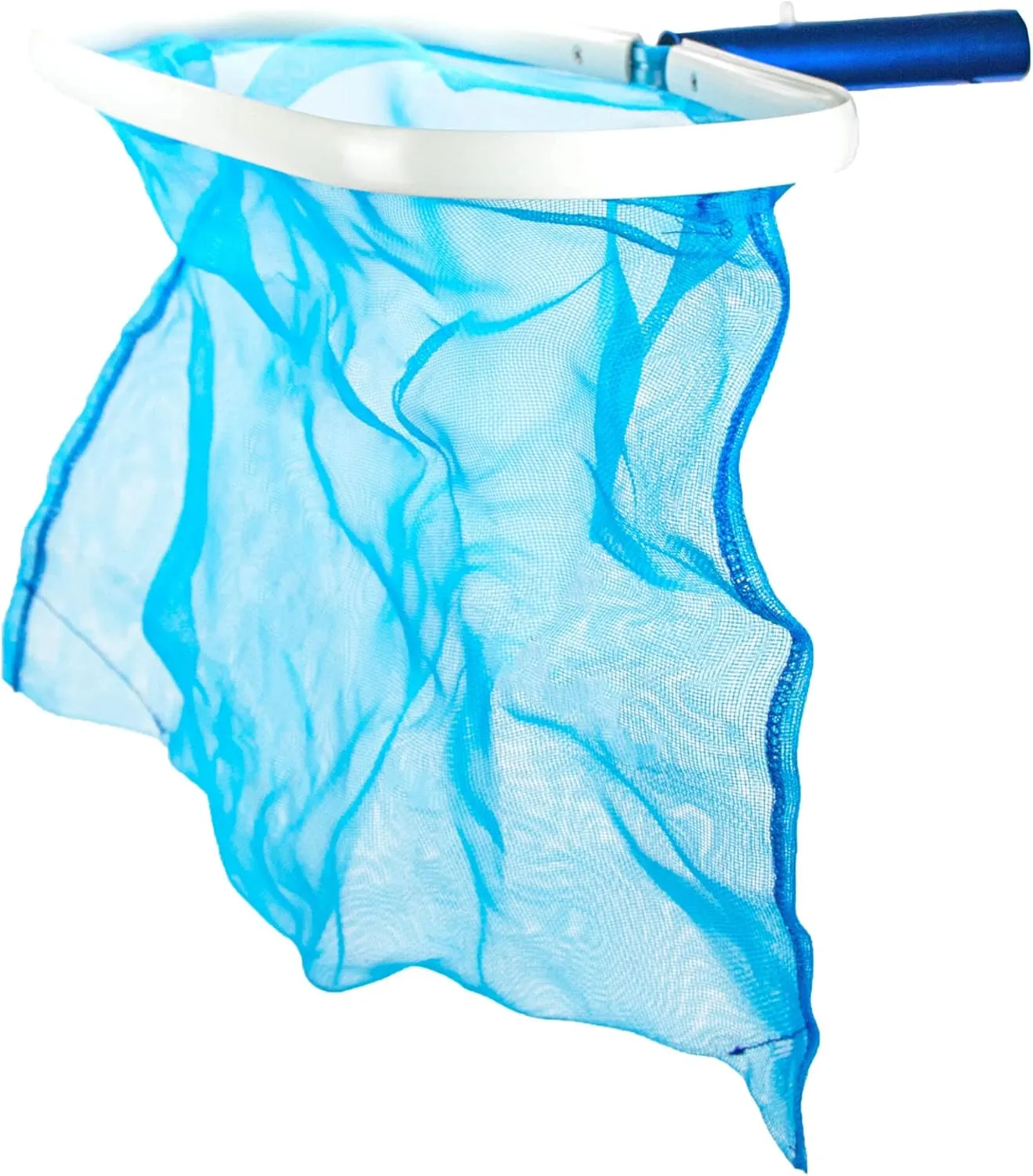 HYDROTOOLS By SWIMLINE 8033 Leaf Net For Inground Above Ground Pool Pond | Extra Large Skimmer Net Cleaning Tool & Ultra Fine Deep Mesh Bag | Durable Reinforced Aluminum Frame | For Debris Bugs Pickup