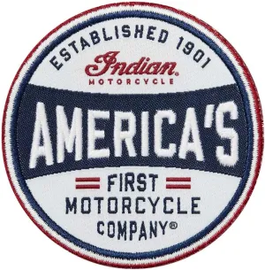 Indian Motorcycle America's First Patch - One Size