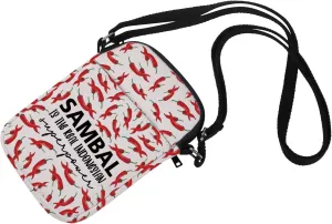 Indonesian Foodie Lover Gift Samba is the real Indonesian Superpower Crossbody Bag for Sambal Asian Food Lover