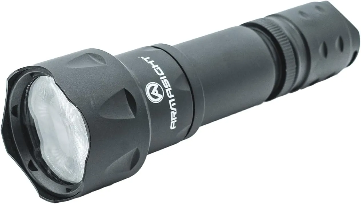 IR Flashlight Infrared Illuminator for Night Vision Logo Sticker, Long Range 500  Yards, Compact and Light Weight