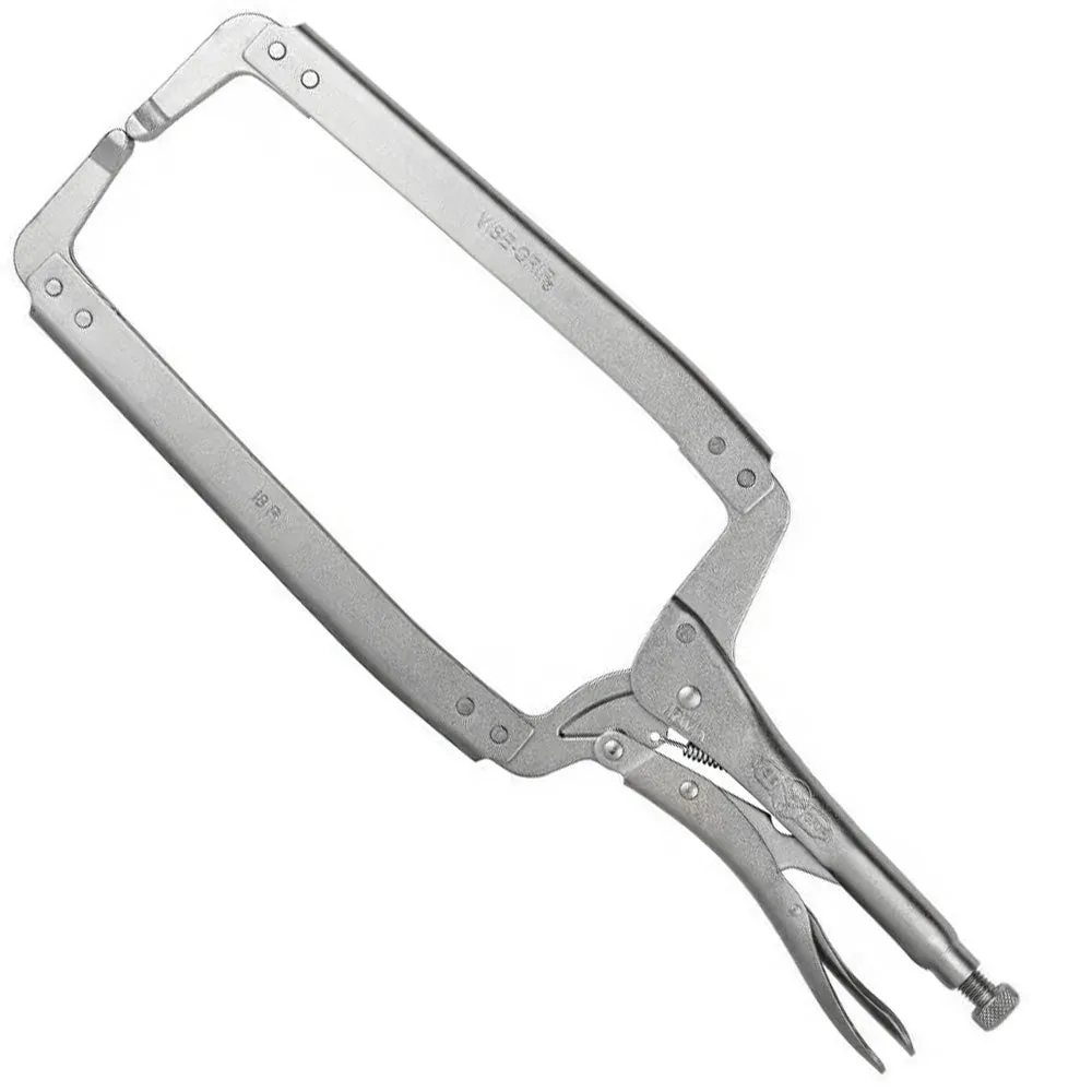 IRWIN VISE-GRIP 18R Original C-Clamp, Locking, 18-Inch