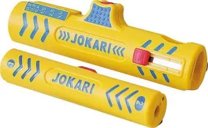 Jokari Secura II 490119 Cable Processing Set for Coaxial Cables Diameter 4.8–7.5 mm and Round Cable Diameter 8–13 mm