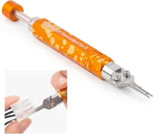 JRready DAP-D173 Mini-Fit Jr Extraction Tool(Equivalent to Molex 11-03-0044) Molex Pin Extractor Terminal Release Tool for Mini-Fit Jr.TM Series Terminals Built-in Plunger ATX Pin Removal Tool