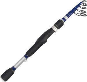 KastKing Compass Telescopic Fishing Rods and Combo, Sensitive Graphite Composite Blank, Easy to Travel, Packs to Just 17" in Length, Stainless Guides and Ceramic Rings, Combos w/ 4 1BB Spinning Reel
