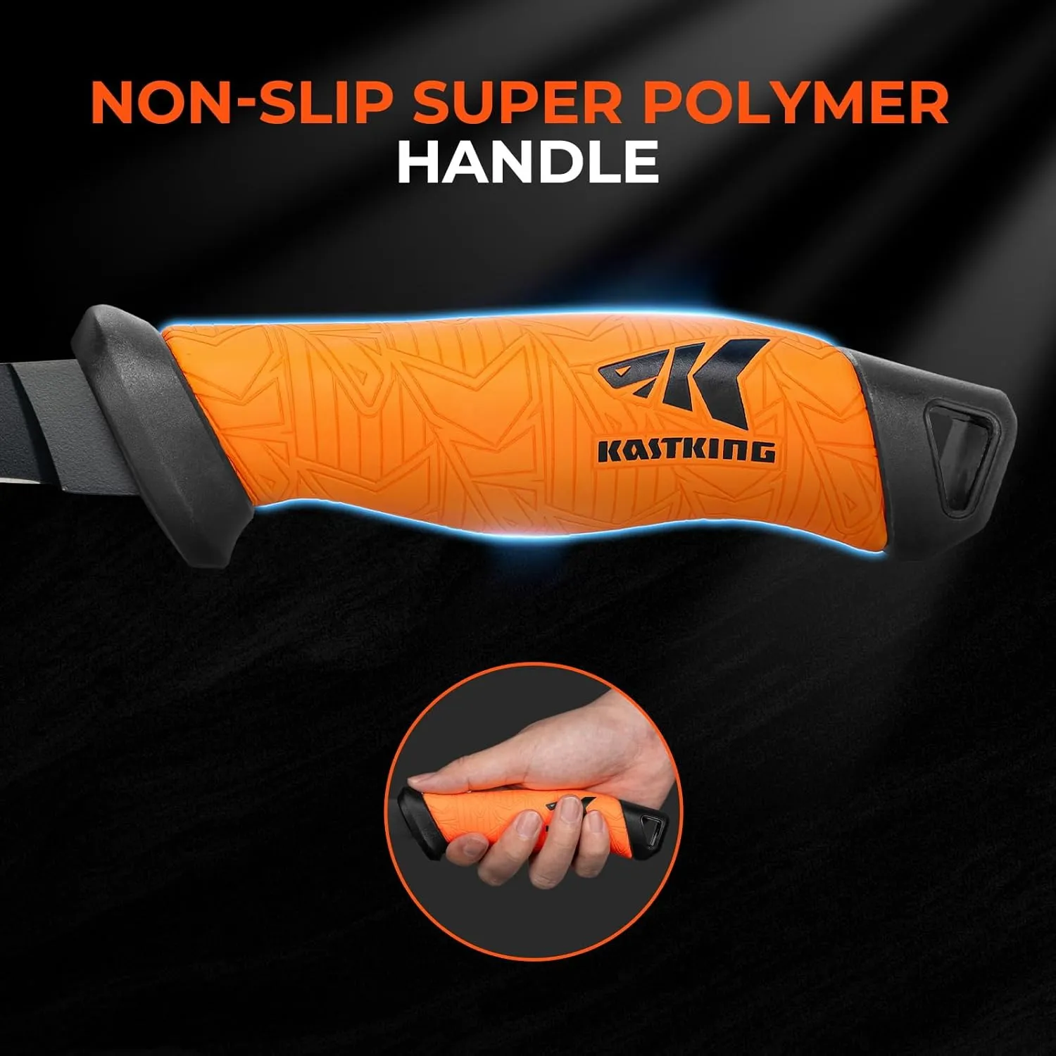 KastKing Fillet Knife and Bait Knife, Razor Sharp G4116 German Stainless-Steel Blade 5" - 12", Professional Level Knives for Filleting and Boning, Non-Slip Handles, Includes Protective Sheath