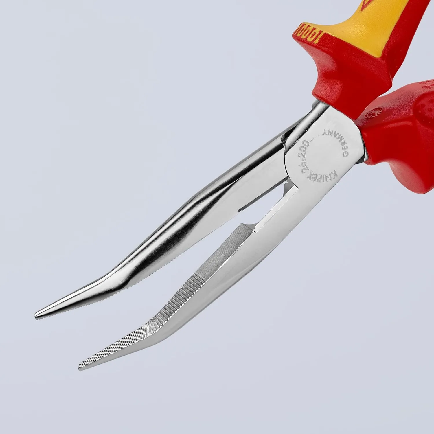KNIPEX Tools 26 26 200 SB Long Nose Pliers 1000V Insulated, 8-Inch, Multi