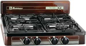 Koblenz PFK-400 4-Burner Outdoor Gas Stove, Conector 3/8 NPT F-3/8