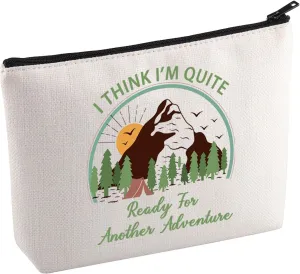 KUIYAI Fantasy Movie Merchandise Makeup Bag Adventure Inspired Toiletry Bag Ring Power Lovers Gift Ring Fellowship Gift For Fans (AnoAdventureMup)