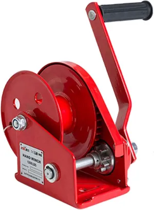 Large Rocker Hand Winch Home Crank Cable Winch Two Way Self Locking Device Small Gear Hand Winch Hoist or Traction Multifunction Hand Winch Boat Trailer2600lbs 10m//30(1800lbs)