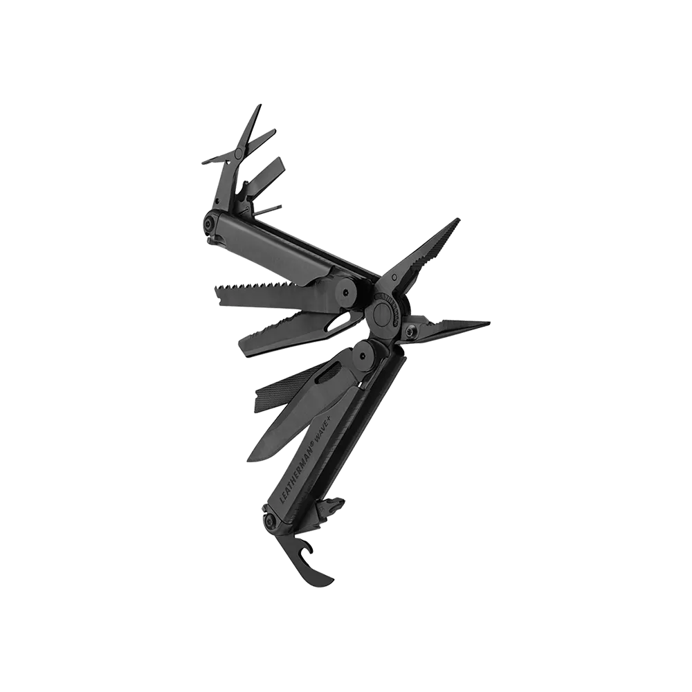 Leatherman 18 Tool Wave Plus Multi-Tool Black with Molle Sheath