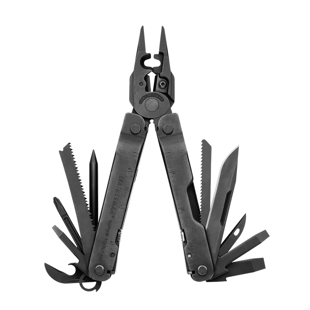 Leatherman 19 Tool Super Tool® 300 EOD Multi-Tool Black with MOLLE Sheath