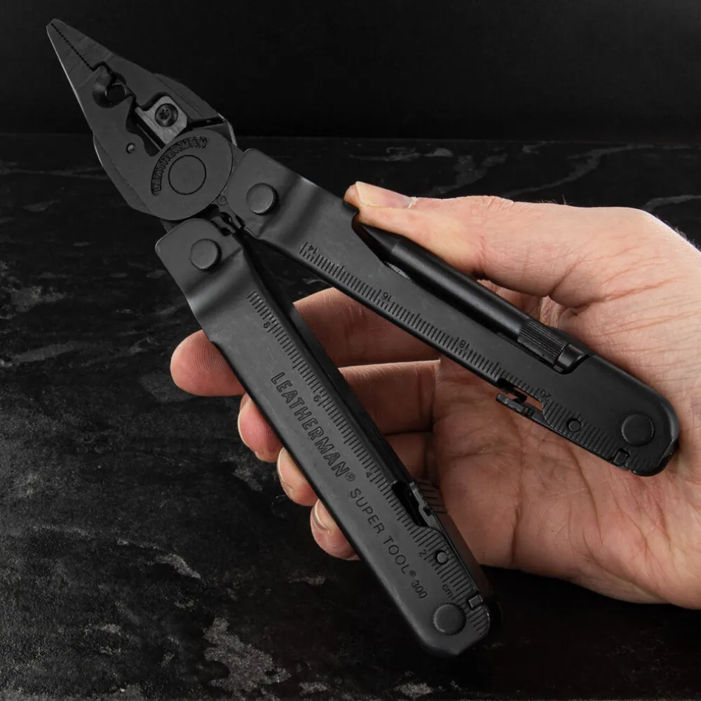 Leatherman 19 Tool Super Tool® 300 EOD Multi-Tool Black with MOLLE Sheath