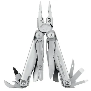 Leatherman 21 Tool Surge Stainless Multi-Tool with Black Nylon Button Sheath