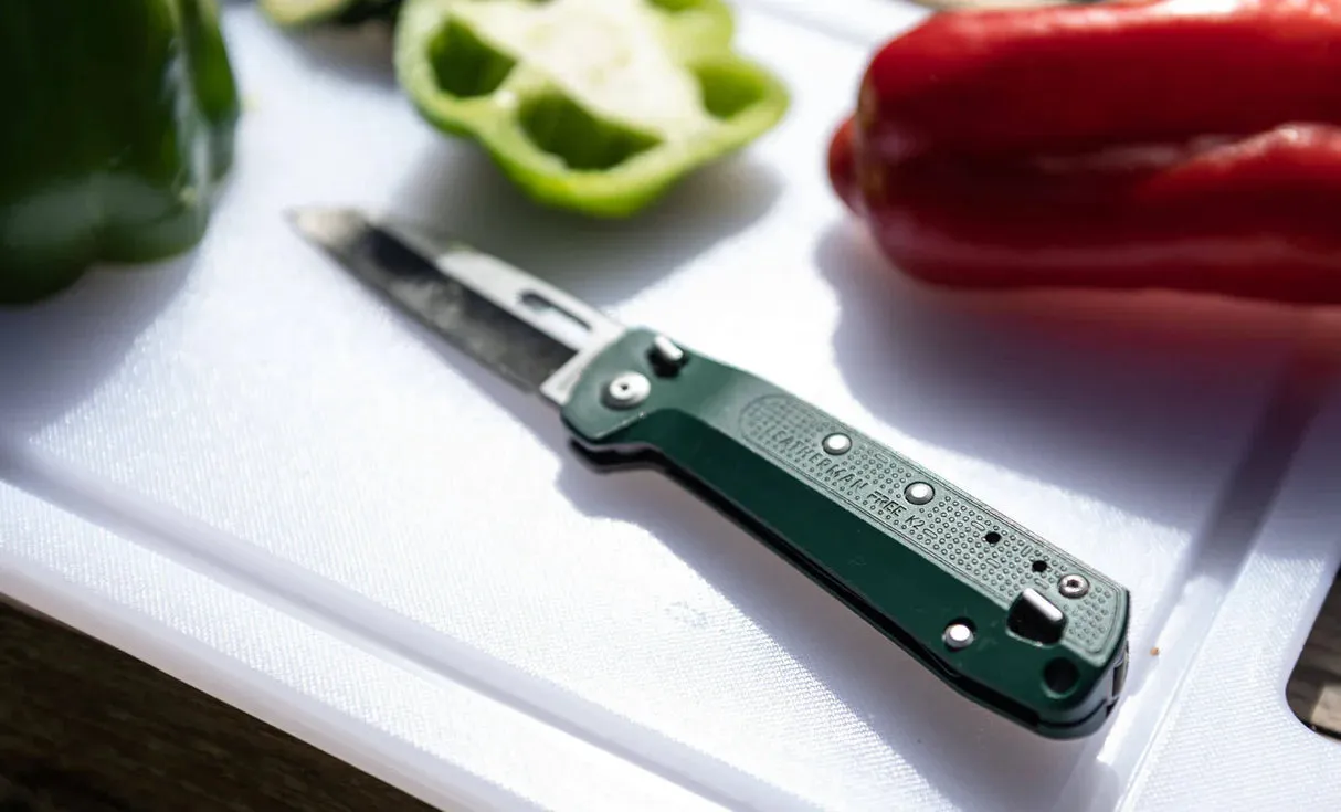 Leatherman Free K2 Multipurpose Knife (Dark Grey) (Customised)