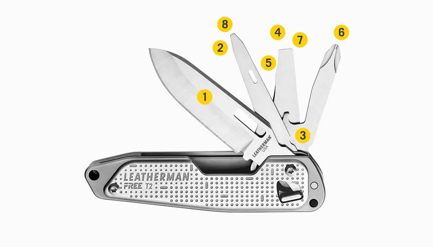 Leatherman Free T2 Pocket Multi-Tool