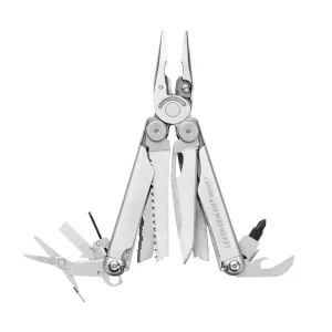 Leatherman Wave  Multi-Tool (Stainless Steel w/ Nylon Sheath)
