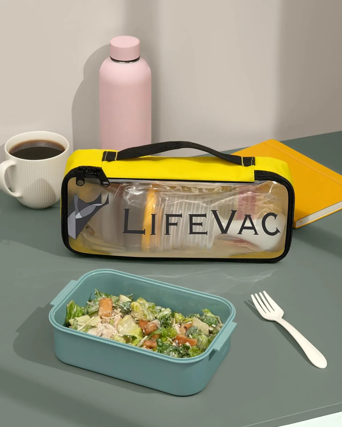 LifeVac Yellow Travel Kit - Portable Suction Rescue Device, First Aid Kit for Kids and Adults, Portable Airway Suction Device for Children and Adults