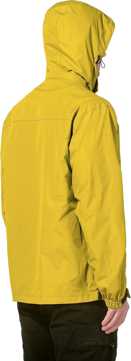 Lightweight Waterproof Jackets with Detachable Hood for Men