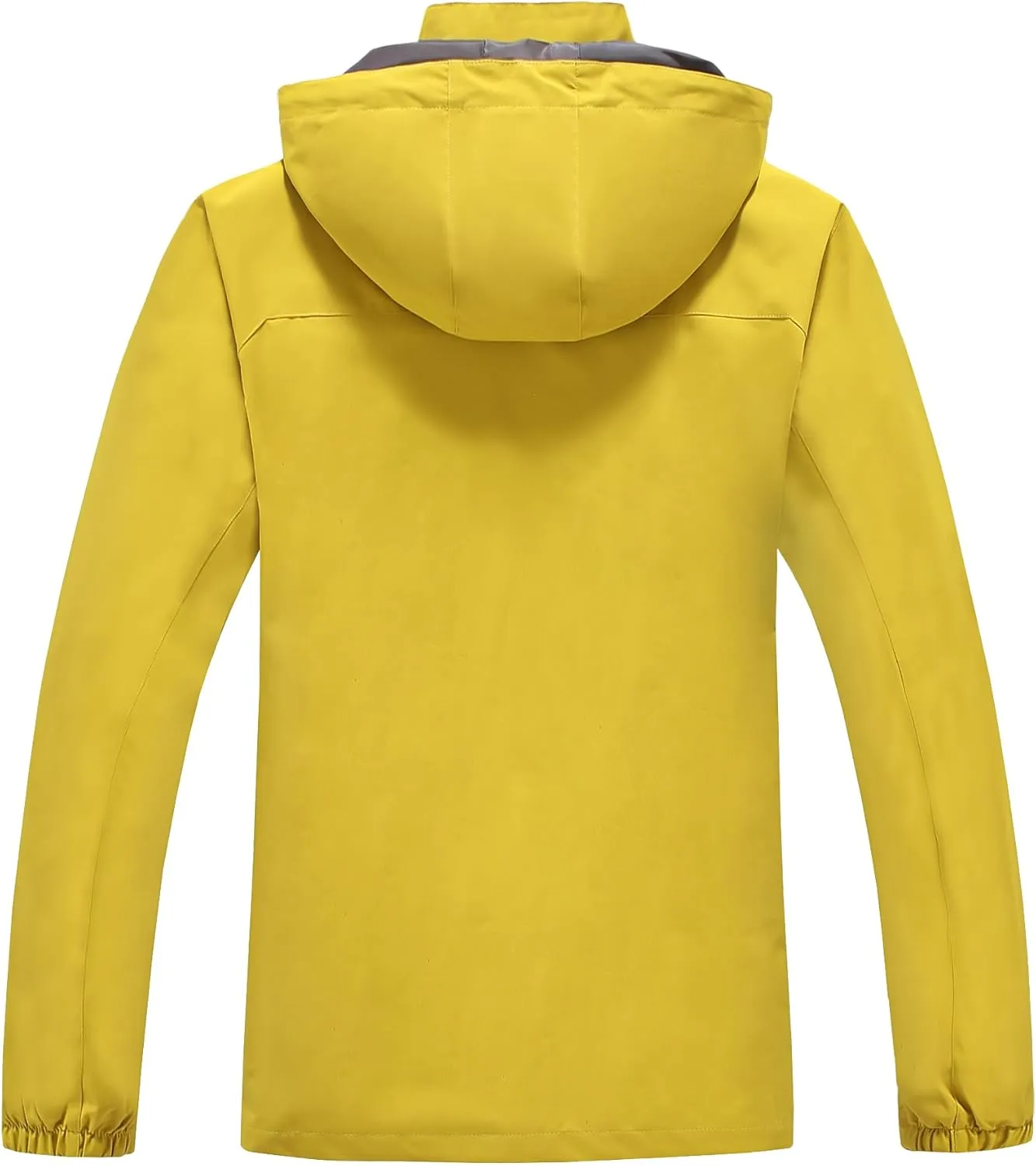Lightweight Waterproof Jackets with Detachable Hood for Men