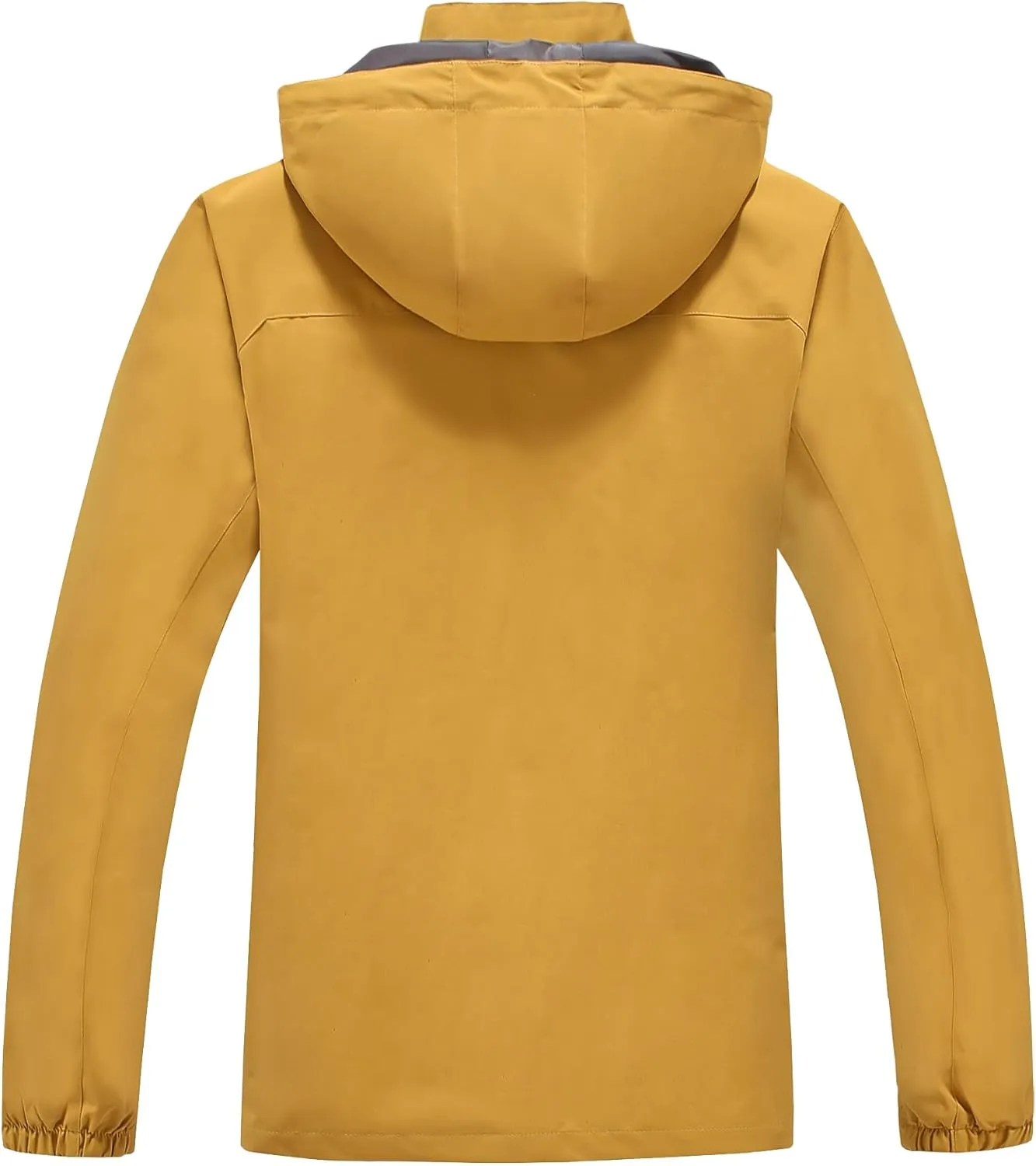 Lightweight Waterproof Jackets with Detachable Hood for Men