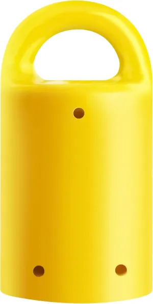 MagnetPAL Neodymium Anti-Rust Magnet, Magnetic Stud Finder, Hide-A-Key, Tool Holder & Retrieval, Magnet 12lb Pull, Indoor or Outdoor Multi Use Tools, Quick Release Keys Yellow