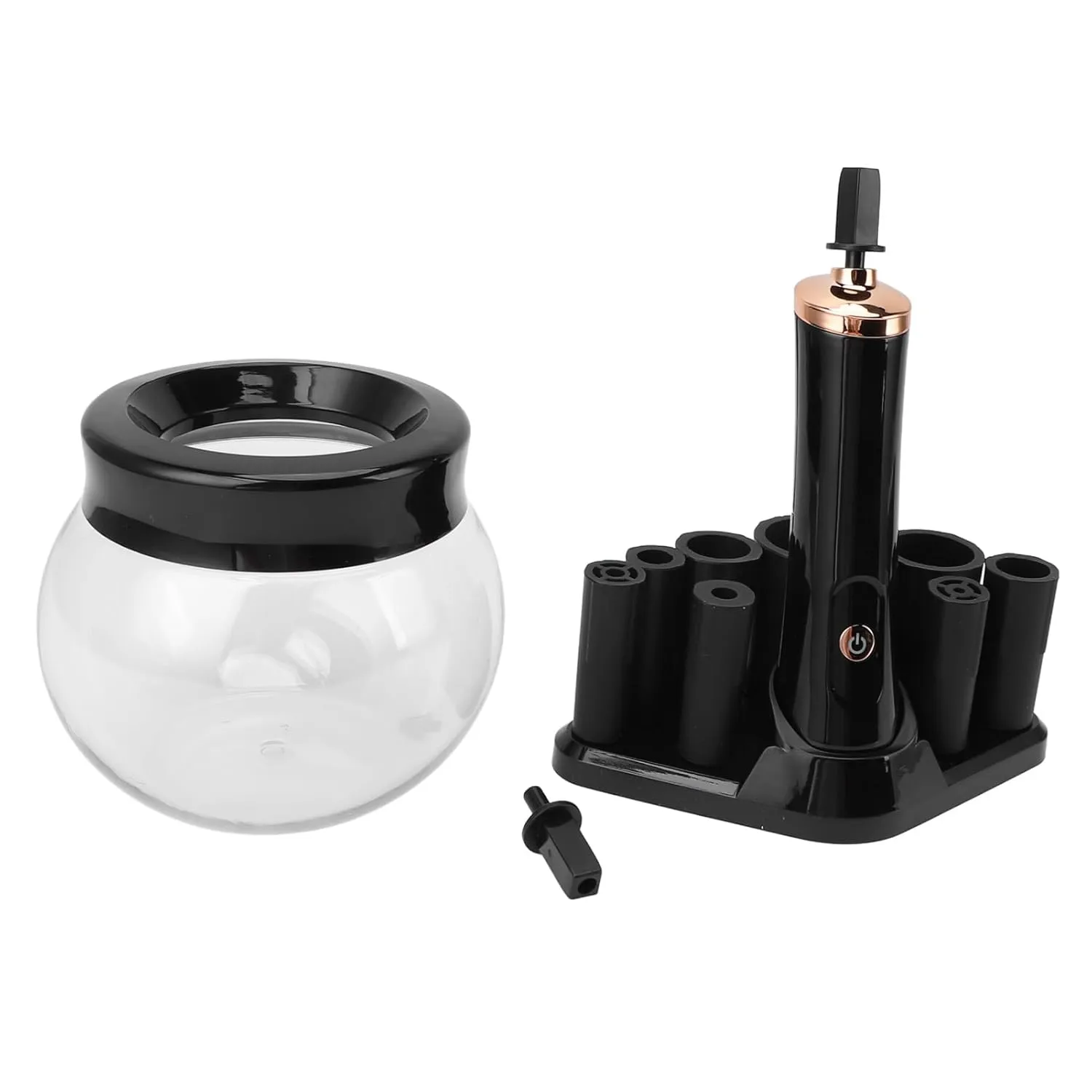 Makeup Brush Cleaner, Makeup Brush Dryer Fast and Dry for the Home (Black)