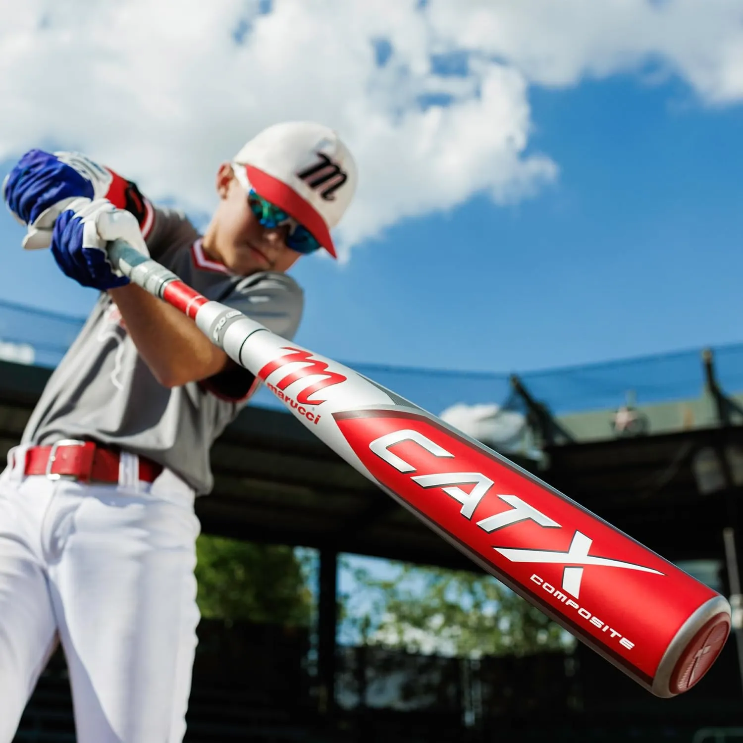 Marucci CATX Composite Baseball Bat, 2 3/4" Barrel, -5, -8 Drop, USSSA Certified