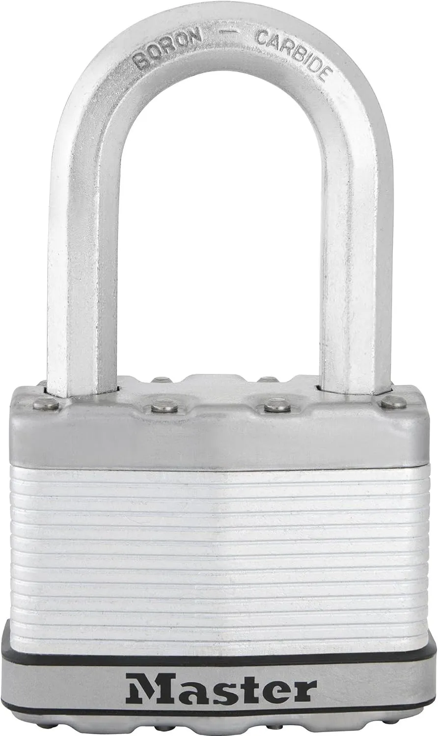 Master Lock Padlock, Magnum Laminated Steel Lock, 2-1/2 in. Wide, M15XKADLH