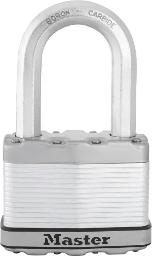 Master Lock Padlock, Magnum Laminated Steel Lock, 2-1/2 in. Wide, M15XKADLH