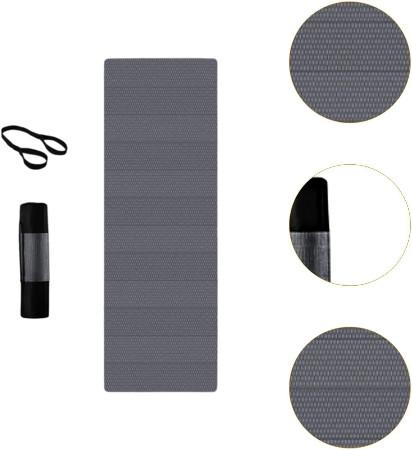 Mat Camping Mat Ultralight with Storage Bag Women Sleeping Pad Picnic Pad for Traveling Workout Fitness Home Gym Fishing